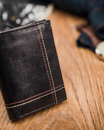 Portfel męski skórzany always wild® skóra na karty