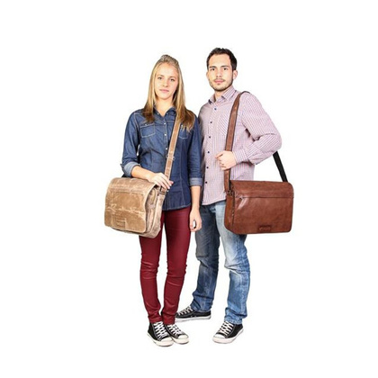 BIG torba skóra KEMER VOOC Crazy Horse RCH4 czarna