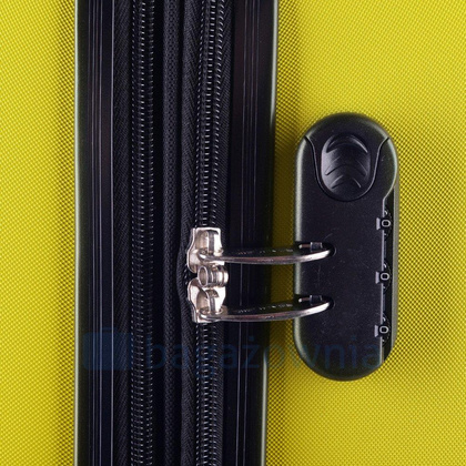 Średnia walizka WINGS 304 M Żółta