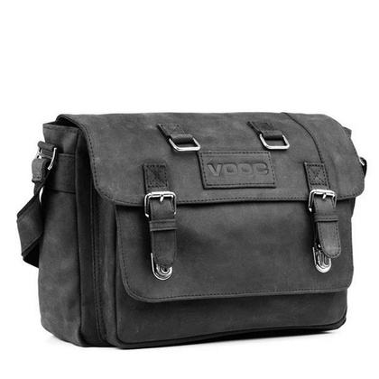 Torba unisex na ramię KEMER VOOC URBAN RDW3 czarny