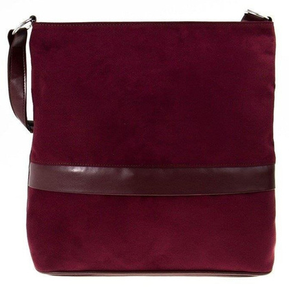 Torebka damska na ramię KEMER SOLIER ML14 Bordowa - min. zamówienie 20 / 50 / 100 szt.
