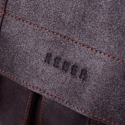 Torba skórzana na ramię KEMER CH 1103 Brązowa - min. zamówienie 20 / 50 / 100 szt.