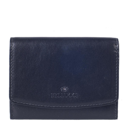 Portfel damski skórzany BELLUCCI D24/1 Czarny - min. zamówienie 20 / 50 / 100 szt.