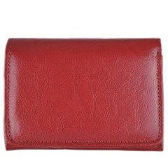 Portfel damski skórzany KEMER P11 Bordowy  - min. zamówienie 20 / 50 / 100 szt.