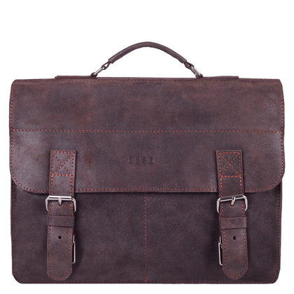 Torba skórzana na ramię KEMER CH 01 Brąz - min. zamówienie 20 / 50 / 100 szt.