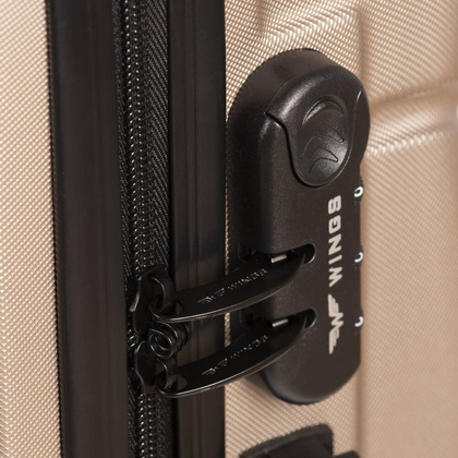 Zestaw 3 walizek WINGS 148 D.GREY