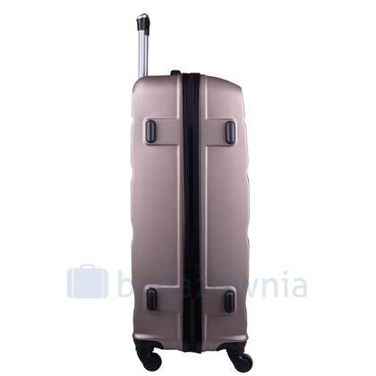 Duża walizka WINGS AT01 L Złota