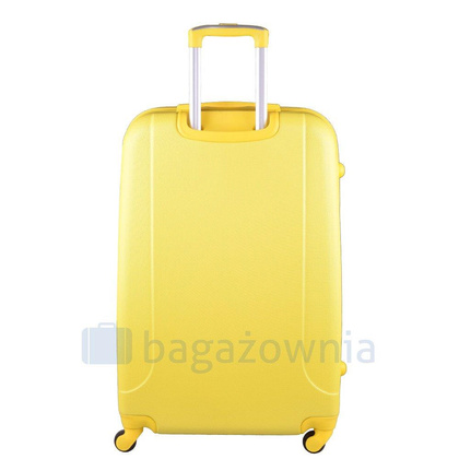 Duża walizka WINGS 310 L Żółta
