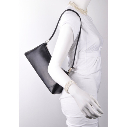 Torebka wizytowa skórzana KEMER R8 Czarna - min. zamówienie 20 / 50 / 100 szt.