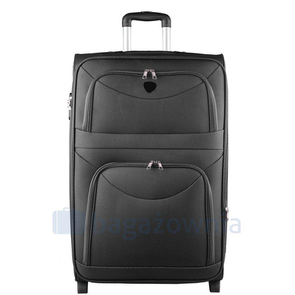 Mała kabinowa walizka WINGS 6802 S Szara