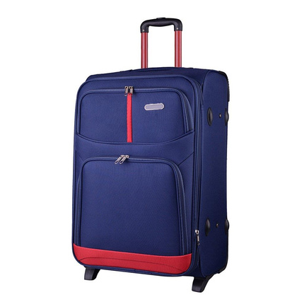 Średnia walizka WINGS 206 M Granatowa