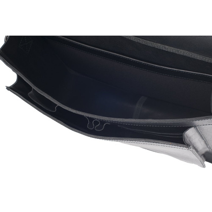 Teczka skórzana KEMER B 901/JUCHT Czarna