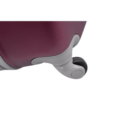 Mała walizka kabinowa PELLUCCI RGL 883 S Bordowa