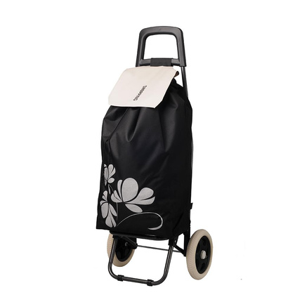 Wózek na zakupy KEMER BF101 Czarno Biały