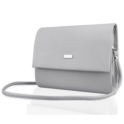 Torebka wizytowa damska KEMER SOLIER F14 Jasno szara - min. zamówienie 20 / 50 / 100 szt.