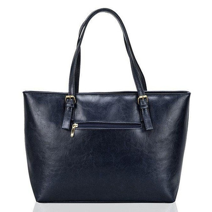 Torebka damska skórzana KEMER SOLIER LUNA Granatowa - min. zamówienie 20 / 50 / 100 szt.