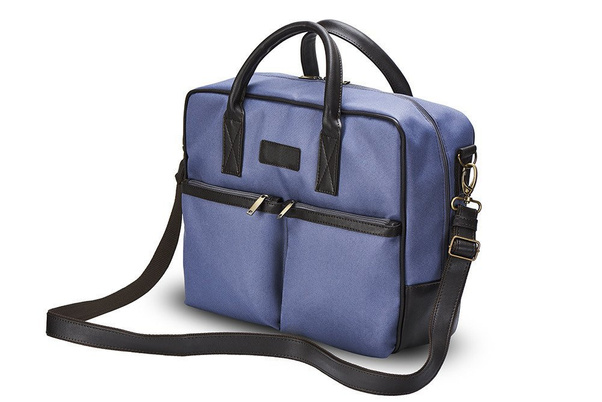 Torba na laptop 15" KEMER SOLIER Limerick Niebieska - min. zamówienie 20 / 50 / 100 szt.