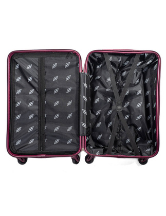 Zestaw 3 walizek KEMER RGL 735 Bordowy