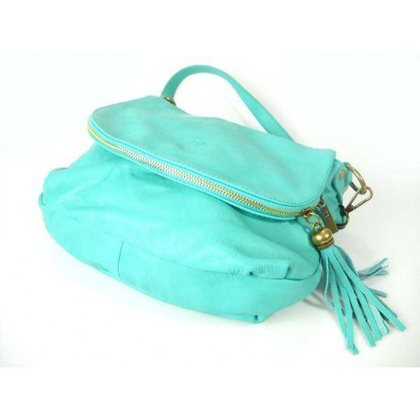 TOREBKI  SKÓRZANE LISTONOSZKI  a5  VERA PELLE  TURKUS  VP1017TC