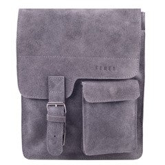 Torba skórzana KEMER TSM11/04 Antracyt - min. zamówienie 20 / 50 / 100 szt.