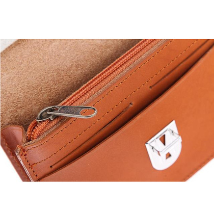 Saszetka do paska skóra KEMER VOOC Vintage P11 koniak