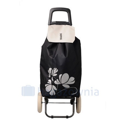 Wózek na zakupy KEMER BF101 Czarno Biały