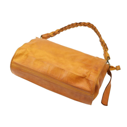 Torebki skórzane damskie VS 015 camel KEMER