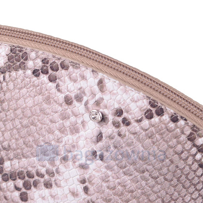 Kosmetyczka skórzana KEMER KO320 Łuska Brąz - min. zamówienie 20 / 50 / 100 szt.