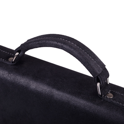 Teczka męska skórzana KEMER CHT 1401 Czarna - min. zamówienie 20 / 50 / 100 szt.