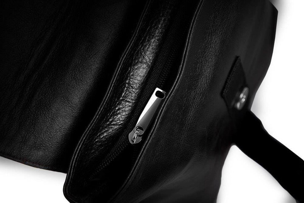 Torba skórzana na ramię KEMER SOLIER Messel Czarna - min. zamówienie 20 / 50 / 100 szt.