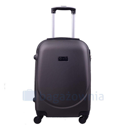 Mała kabinowa walizka WINGS 0912 S Ryanair Ciemno szara