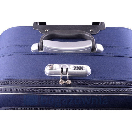 Mała kabinowa walizka PELLUCCI RGL 773 S Granatowa