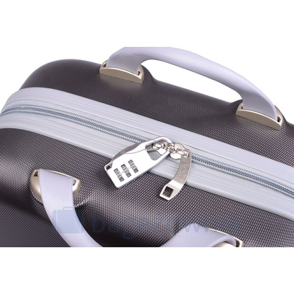 Kufer twardy PELLUCCI RGL 883 S WIZZ AIR Metaliczny Niebieski