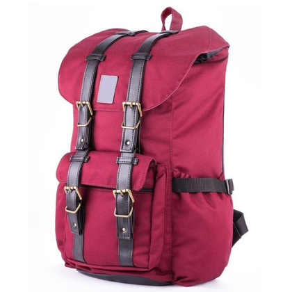 Plecak miejski KEMER SOLIER SV01 Bordowy - min. zamówienie 20 / 50 / 100 szt.