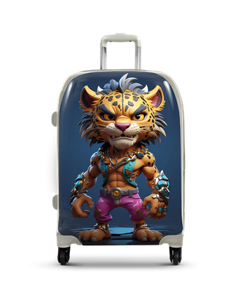 Średnia walizka Tygrys