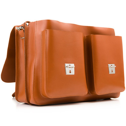 TORBA SKÓRZANA NA LAPTOPA 15,6' KEMER VOOC P136 RUDA