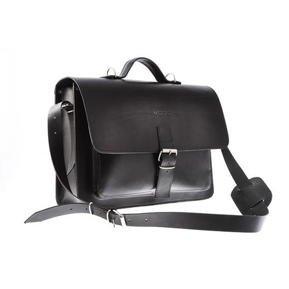 Modna teczka 3w1 skóra KEMER VOOC Vintage P25 czarny