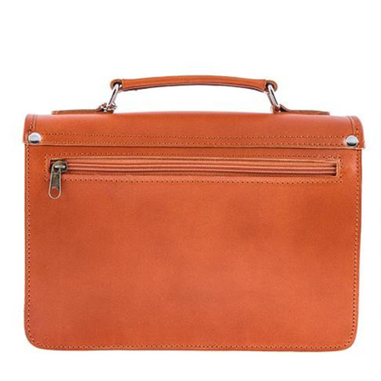 Stylowa torba kuferek KEMER VOOC Vintage P30 brąz