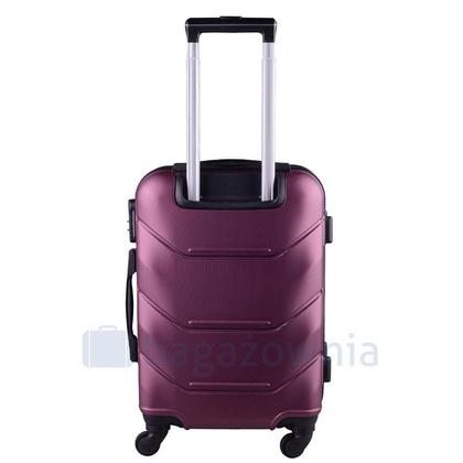 Mała kabinowa walizka WINGS 147 S Bordowa