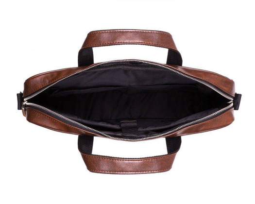 TORBA MĘSKA NA RAMIĘ SOLIER S32 WESTPORT BRĄZOWY VINATAGE - min. zamówienie 20 / 50 / 100 szt.