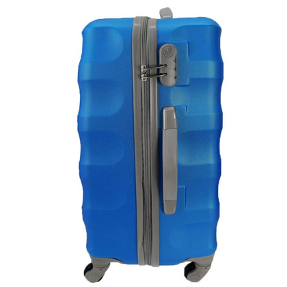 Małe kabinowa walizka PELLUCCI RGL 81 S Srebrna