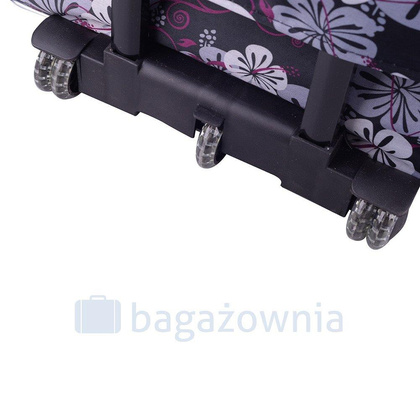 Zestaw Duża walizka PELLUCCI RGL 773 L + Kuferek L Czarno niebieska