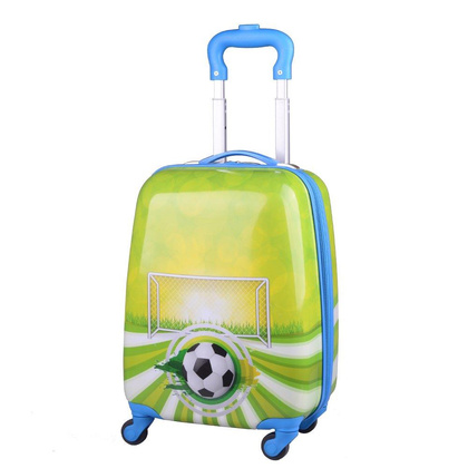 Walizka dziecięca KEMER RGL PIŁKA Zielona