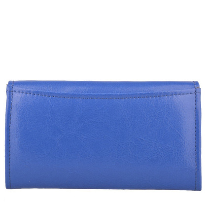 Portfel damski skórzany KEMER P17 Niebieski - min. zamówienie 20 / 50 / 100 szt.
