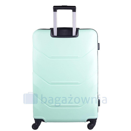 Duża walizka WINGS 147L Jasnozielona
