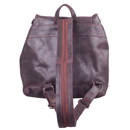 Plecak skórzany KEMER PL1601 Brązowy - min. zamówienie 20 / 50 / 100 szt.