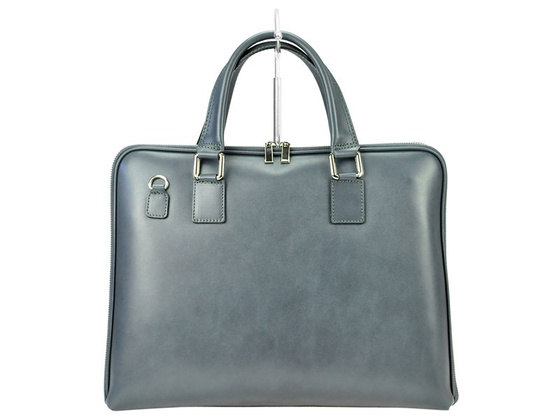 Teczka damska skórzana KEMER 777G ciemny popiel