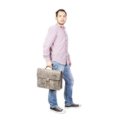 Teczka KEMER VOOC Vintage  URBAN ATS167 szary