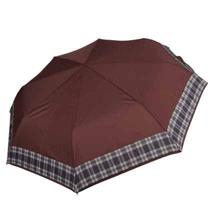 Parasol damski krótki KEMER U41 Brąz