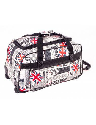 Mała torba podróżna na kołach PELLUCCI RGL 4007 British